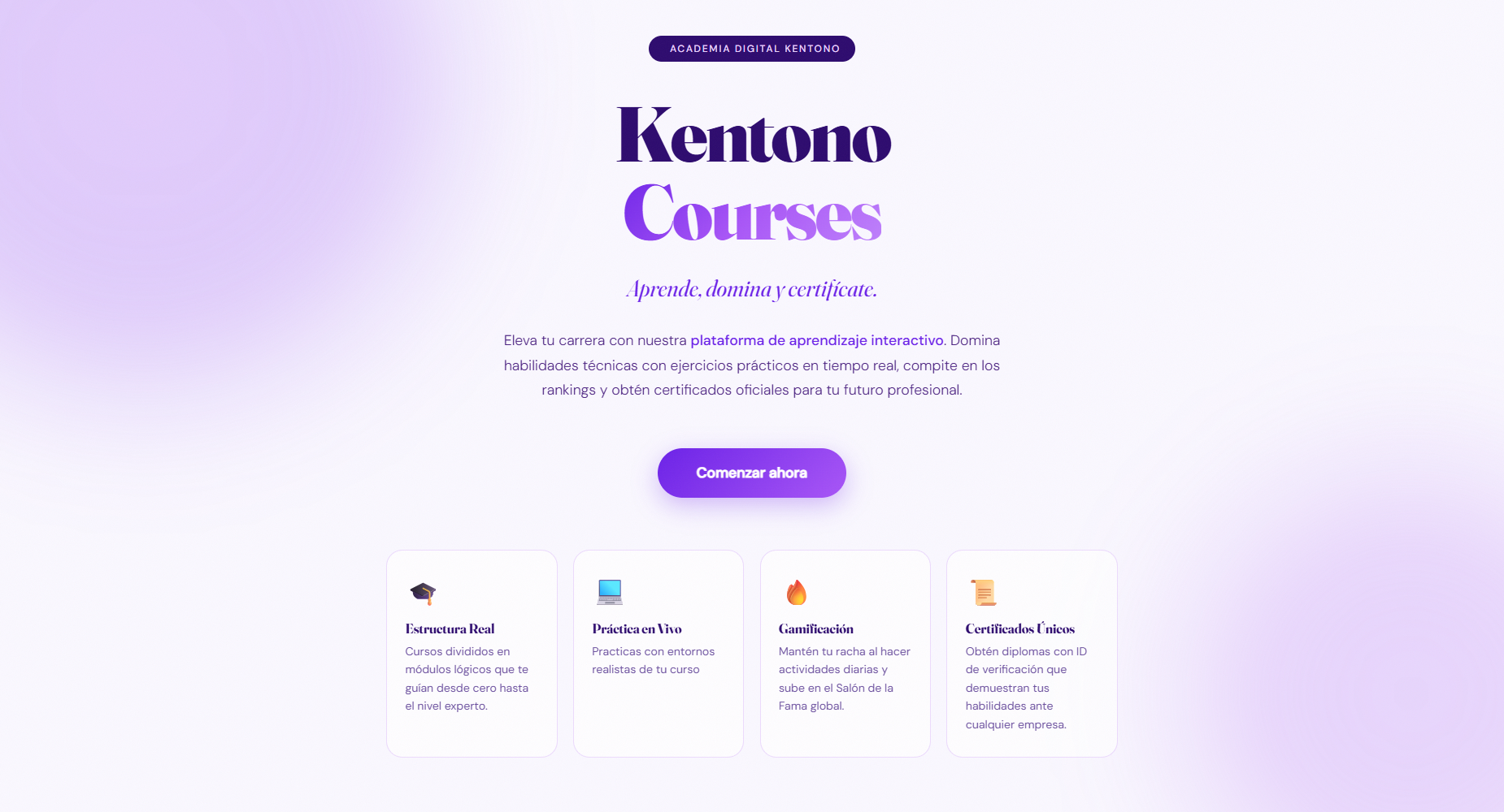 Courses Kentono